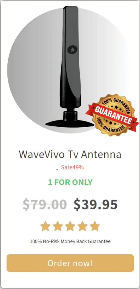 WaveVivo Tv Antenna price offer
