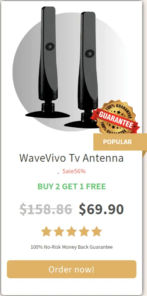 WaveVivo Tv Antenna price offer